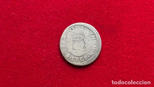 Monedas de Espa&ntilde;a: Fernando VI, 1 real , 1755 M, Mexico, FAB 195