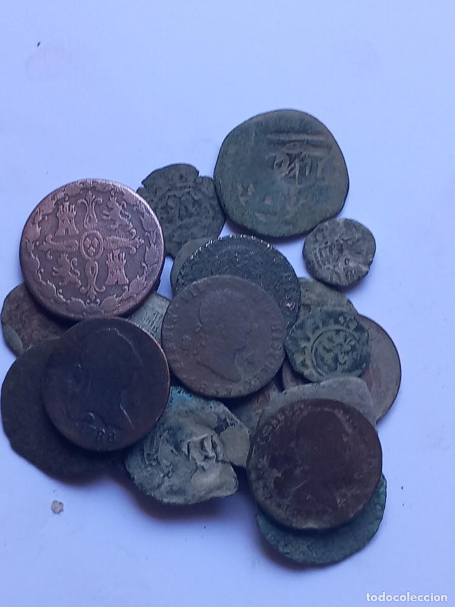 Coins of Spain: Lote n&uacute;mero 9 de 25 monedas espa&ntilde;olas para limpiar y expertizar, de Colecci&oacute;n particular.