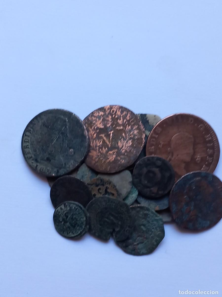 Monedas de Espa&ntilde;a: Lote n&uacute;mero 17 de 25 monedas espa&ntilde;olas para limpiar y expertizar, de Colecci&oacute;n particular.