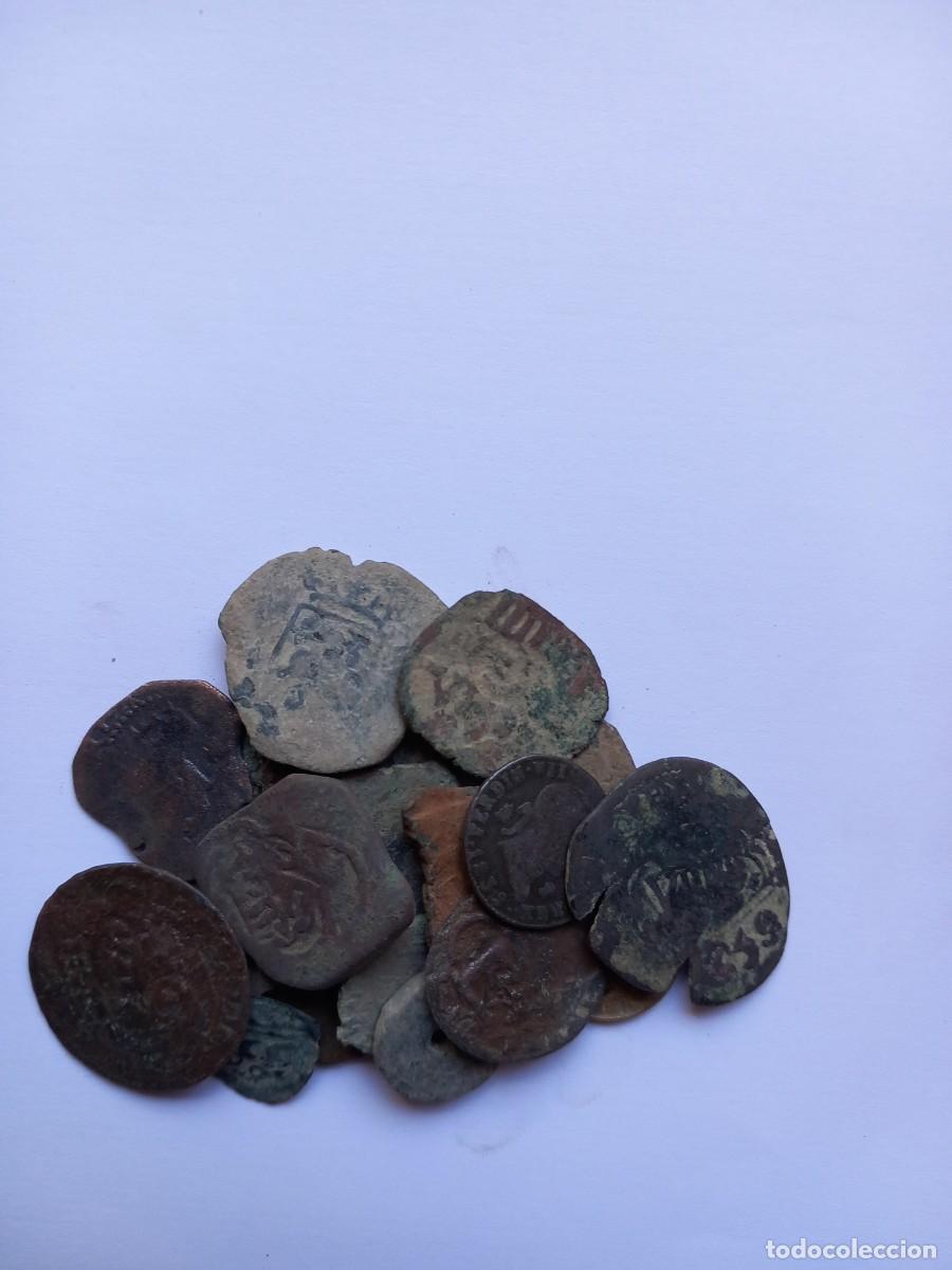 Monedas de Espa&ntilde;a: Lote n&uacute;mero 19 de 25 monedas espa&ntilde;olas para limpiar y expertizar, de Colecci&oacute;n particular.