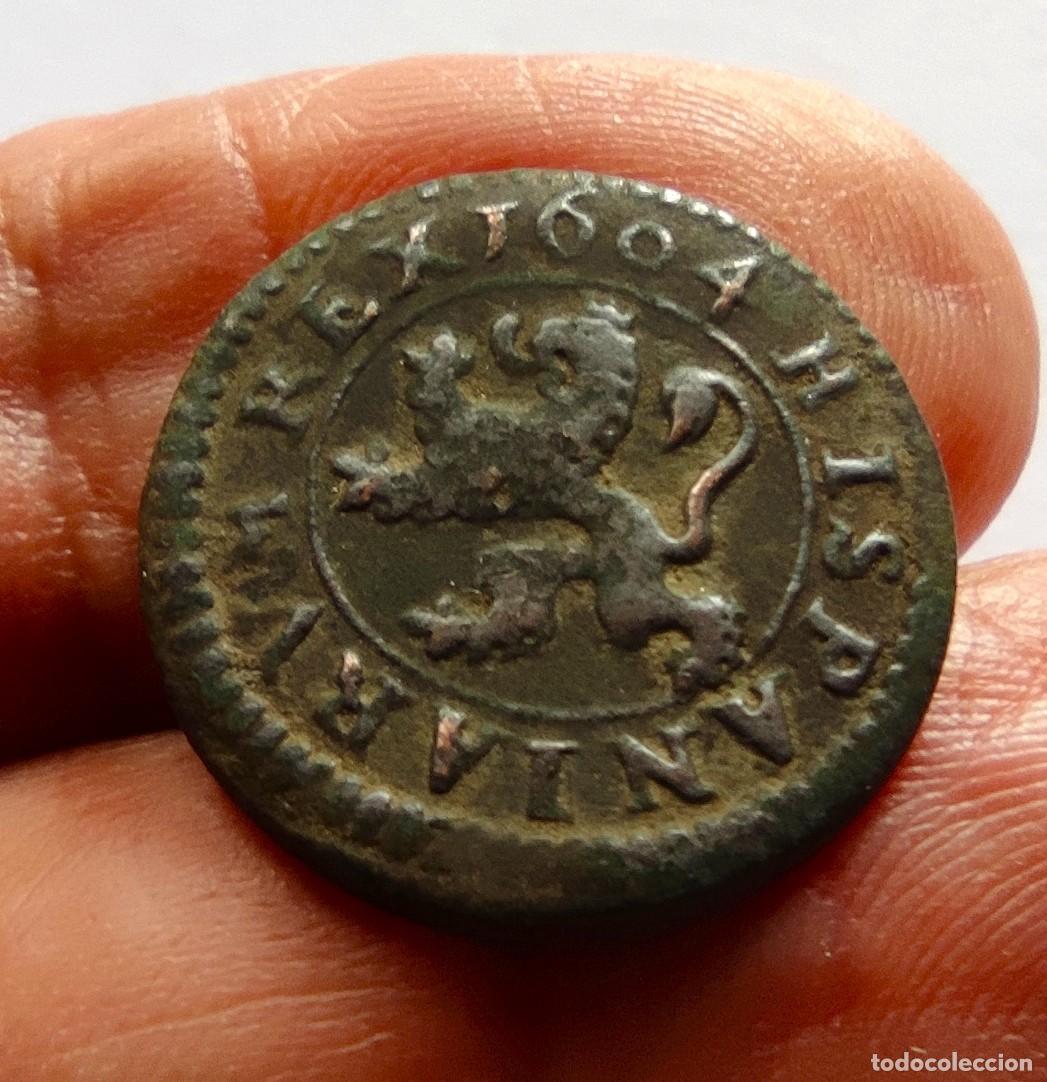 Monedas de Espa&ntilde;a: Felipe III 4 Maraved&iacute;s de Segovia de 1604 MBC-