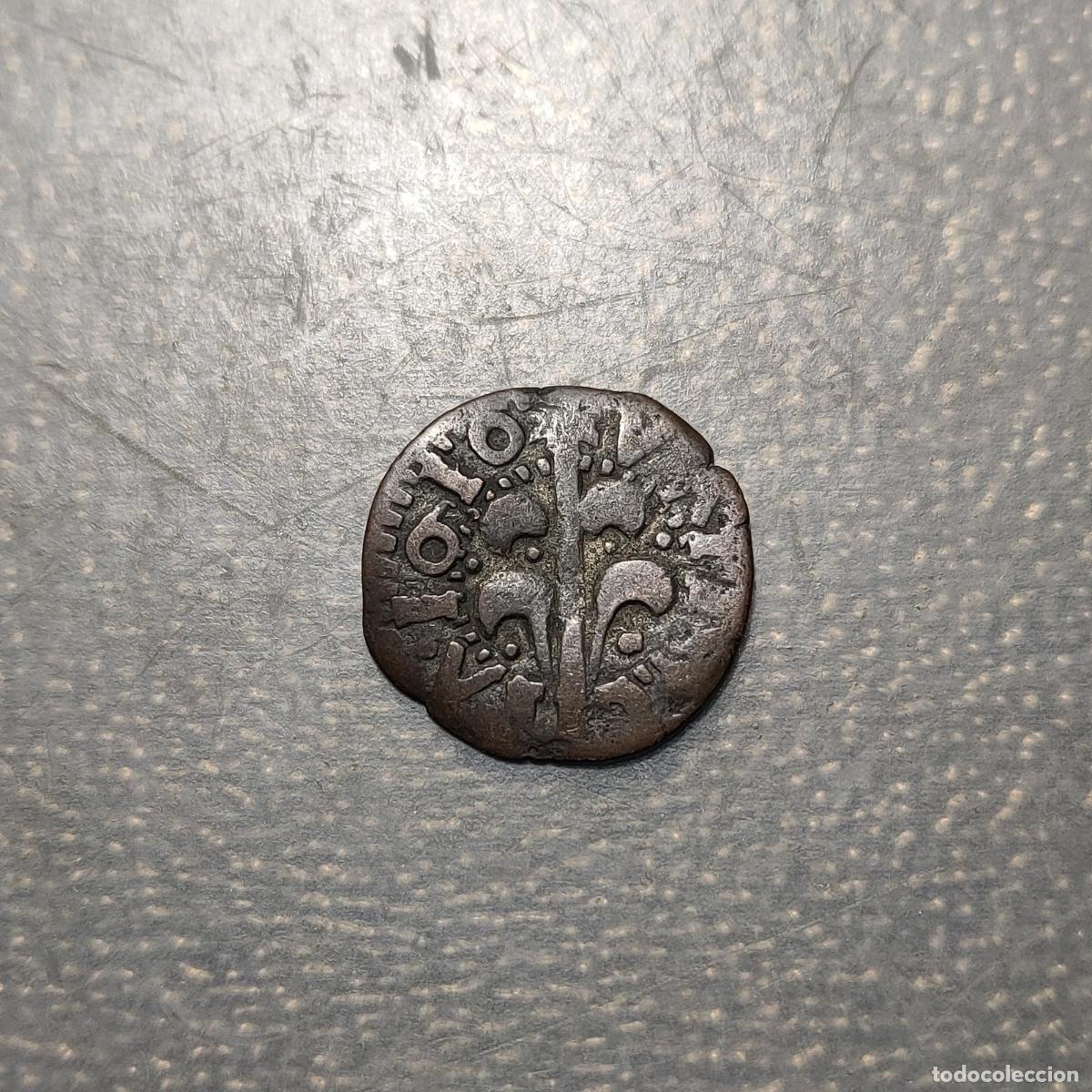 Monedas de Espa&ntilde;a: ESPA&Ntilde;A VALENCIA FELIPE III DINERO 1610