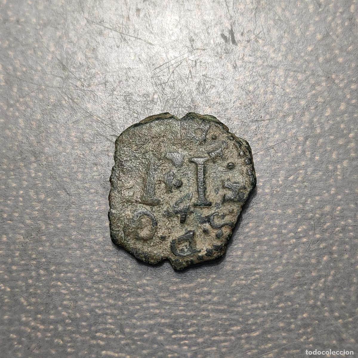 Monedas de Espa&ntilde;a: ESPA&Ntilde;A PAMPLONA FELIPE III 4 CORNADOS 16&middot;8