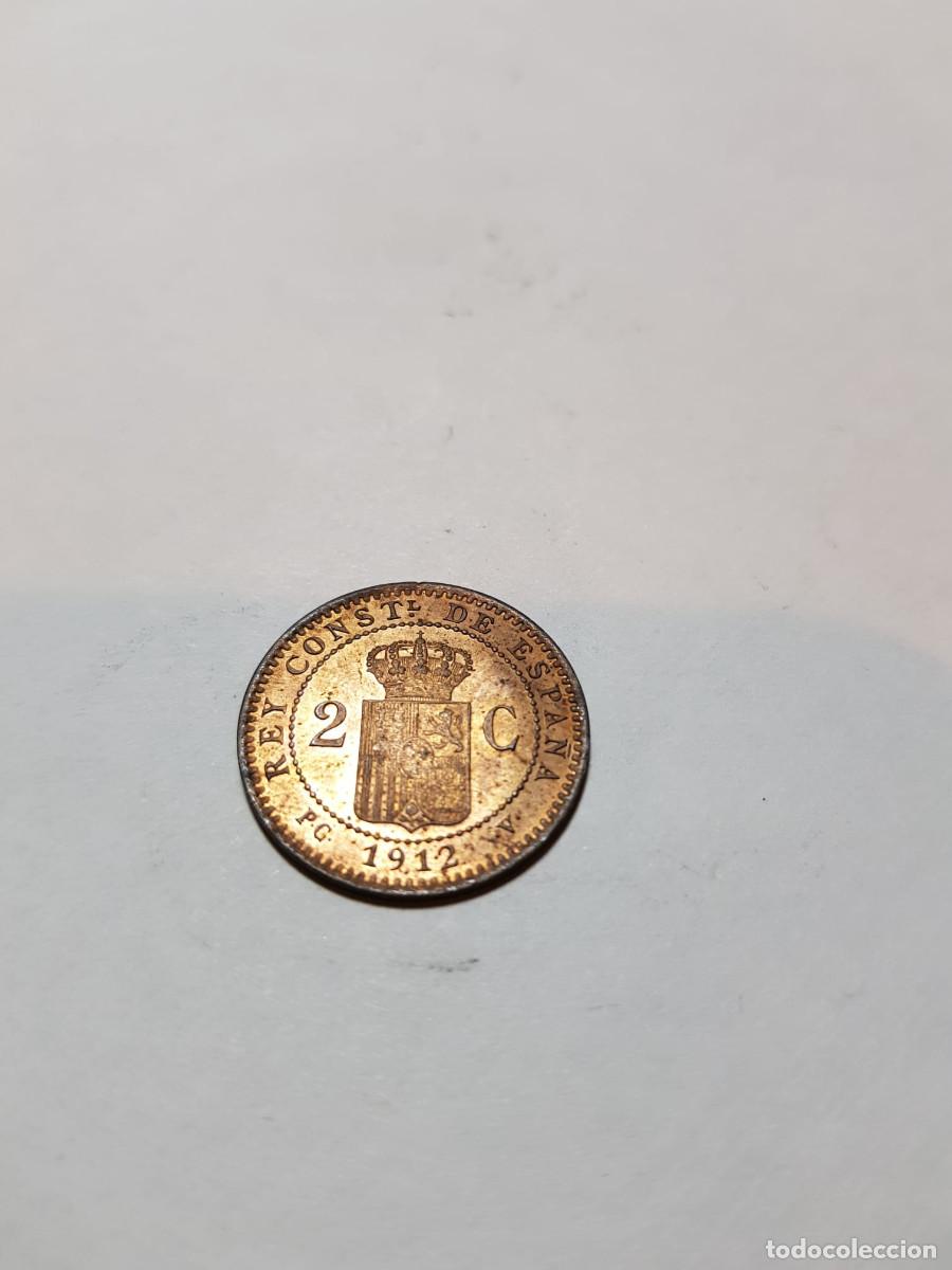 Monedas de Espa&ntilde;a: ALFONSO XIII- 2 CENTIMOS-1912*12 PCV - Foto 2