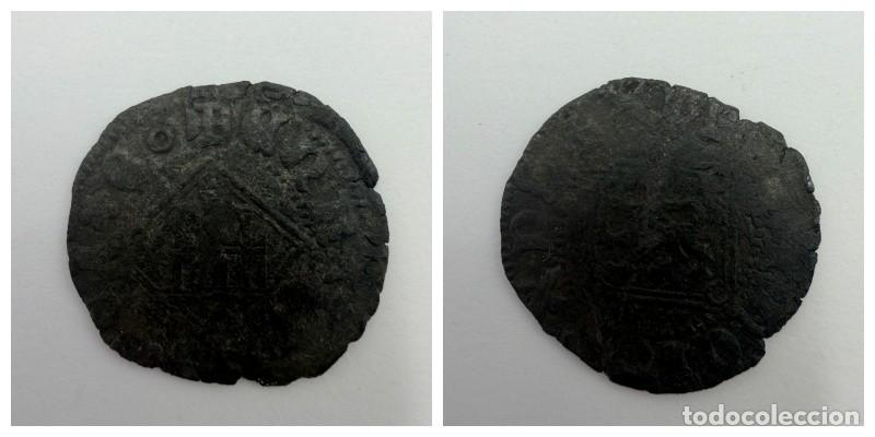 Monete da Spagna: MONEDA. BLANCA DEL ORDENAMIENTO DE SEGOVIA DE 1471 DE ENRIQUE IV. CECA SEVILLA?