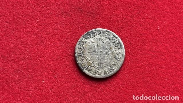 Monedas de Espa&ntilde;a: Felipe V, 1 Real, 1745 PJ Sevilla, AC 668