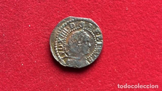 Monedas de Espa&ntilde;a: Guerra dels Segadors, 1 sise, 1649, Barcelona AC 53