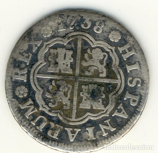 Monedas de Espa&ntilde;a: FELIPE V - 1 REAL 1738 (MADRID)