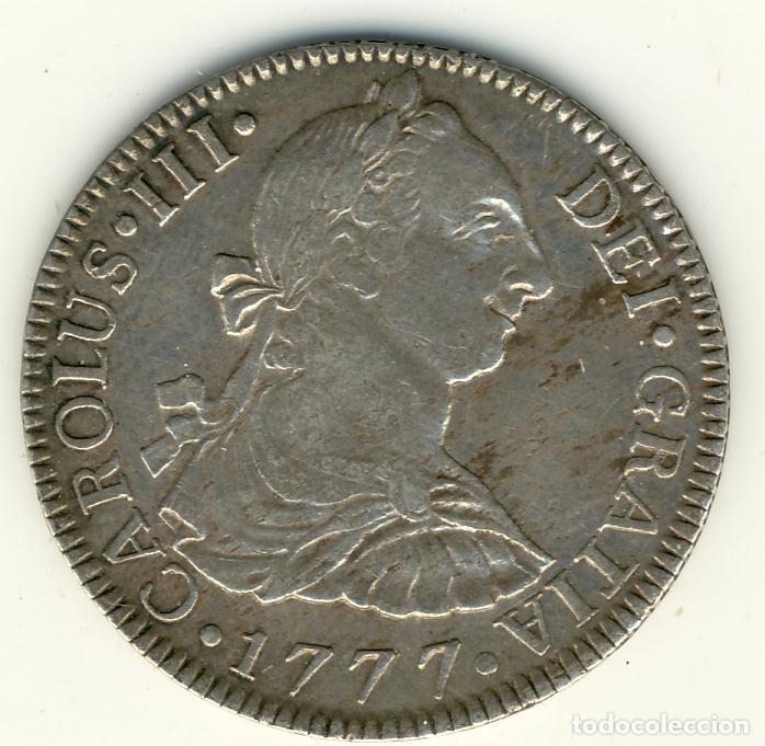Monedas de Espa&ntilde;a: CARLOS III - 2 REALES 1777 M&Eacute;XICO