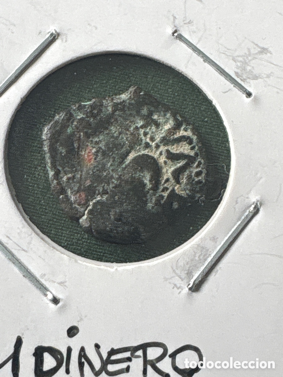 Monete da Spagna: Moneda 1 dinero, siglo XVII, Valencia (A15)