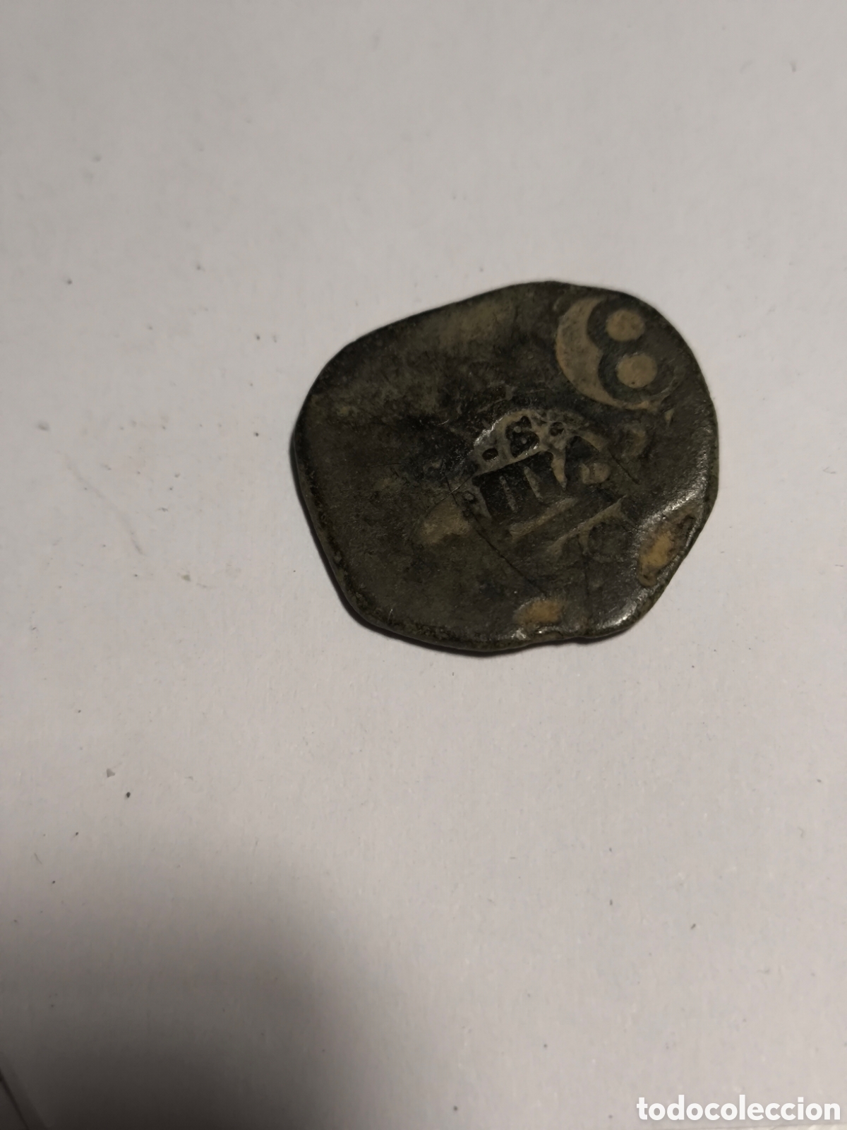 Monedas de Espa&ntilde;a: Resello 8 Maraved&iacute;s Felipe IV 1641 Sevilla segundo 1652