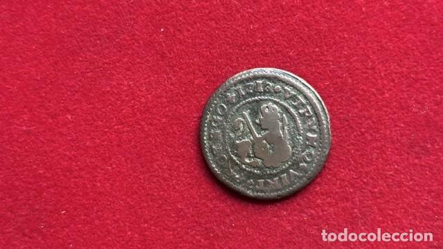 Monedas de Espa&ntilde;a: Felipe V, 2 maravedis Barcelona 1718, AC 52