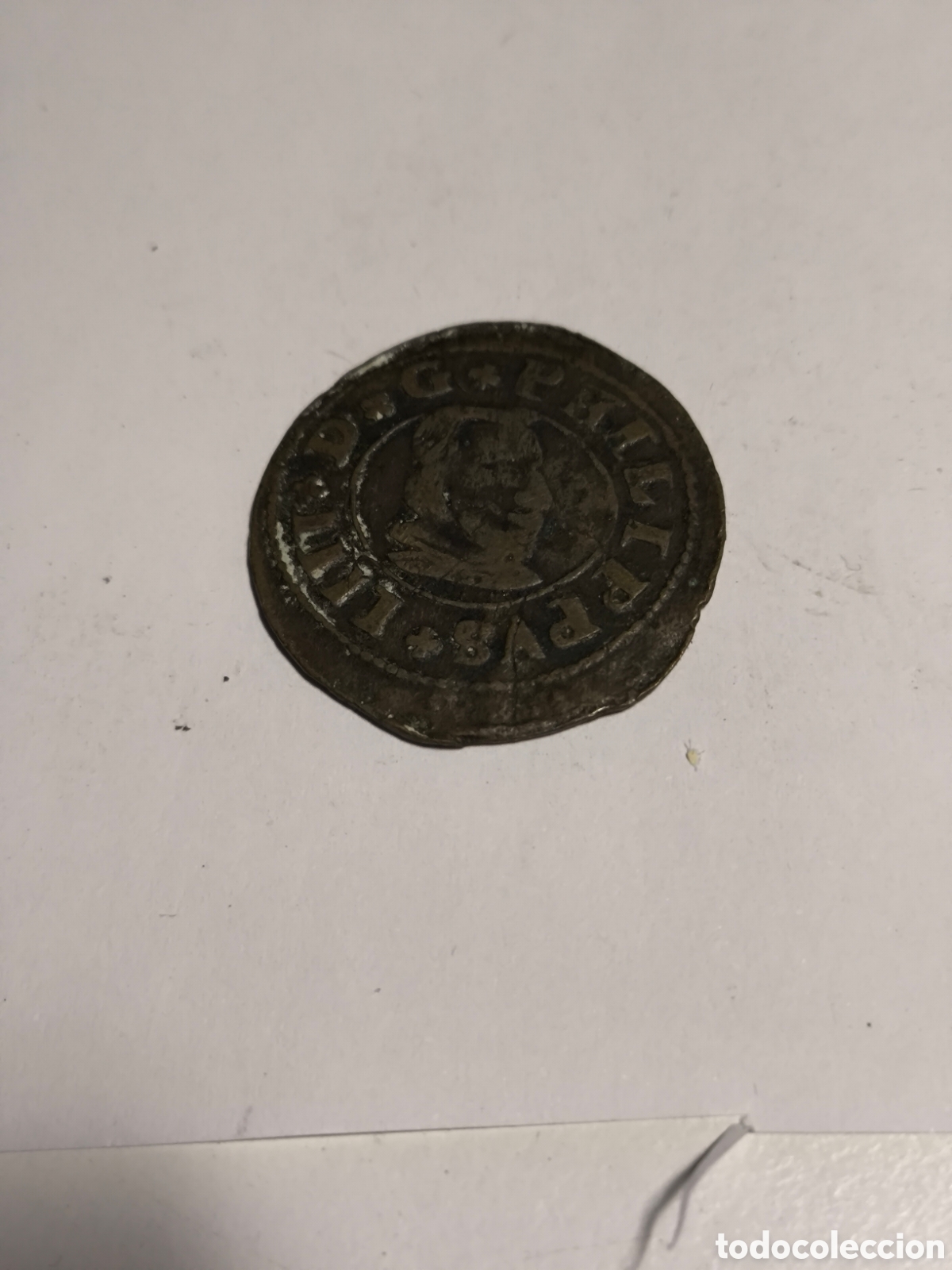 Monedas de Espa&ntilde;a: 16 Maraved&iacute;s Felipe IV Segovia 1663 B R Acueducto
