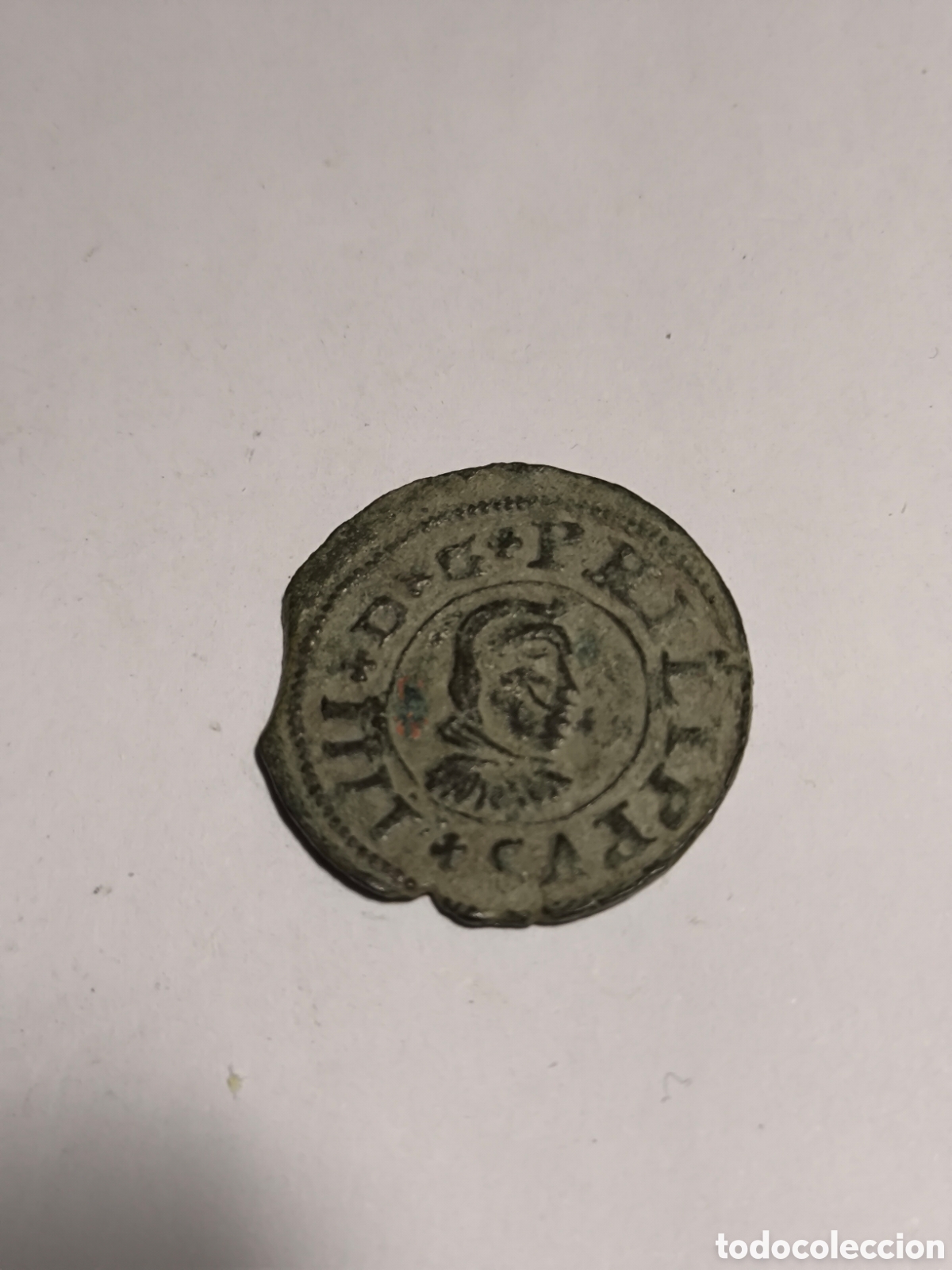 Monedas de Espa&ntilde;a: 16 Maraved&iacute;s Felipe IIII Coru&ntilde;a 1653