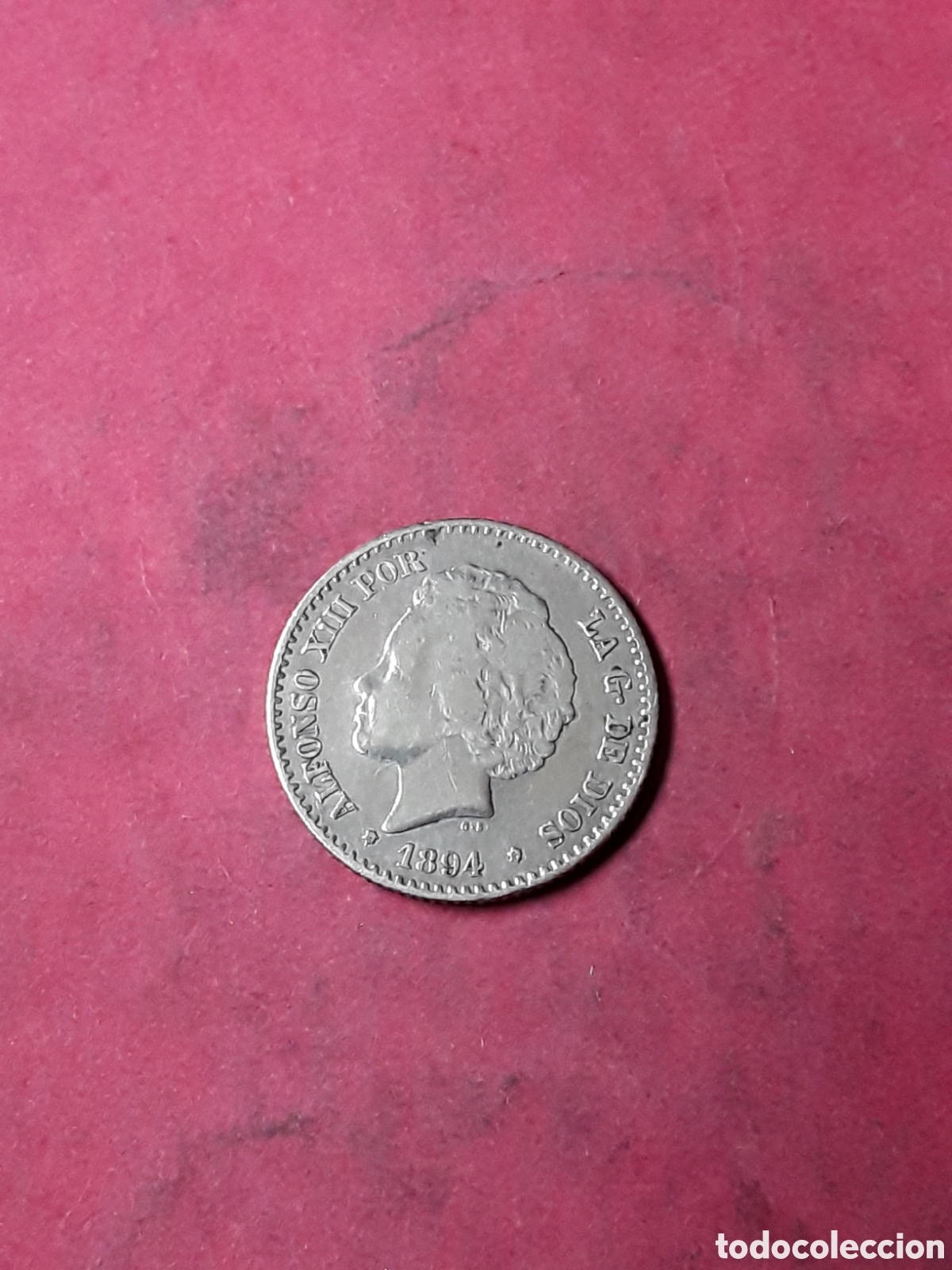 Moedas de Espanha: 50 CENTIMOS 1894 ALFONSO XIII