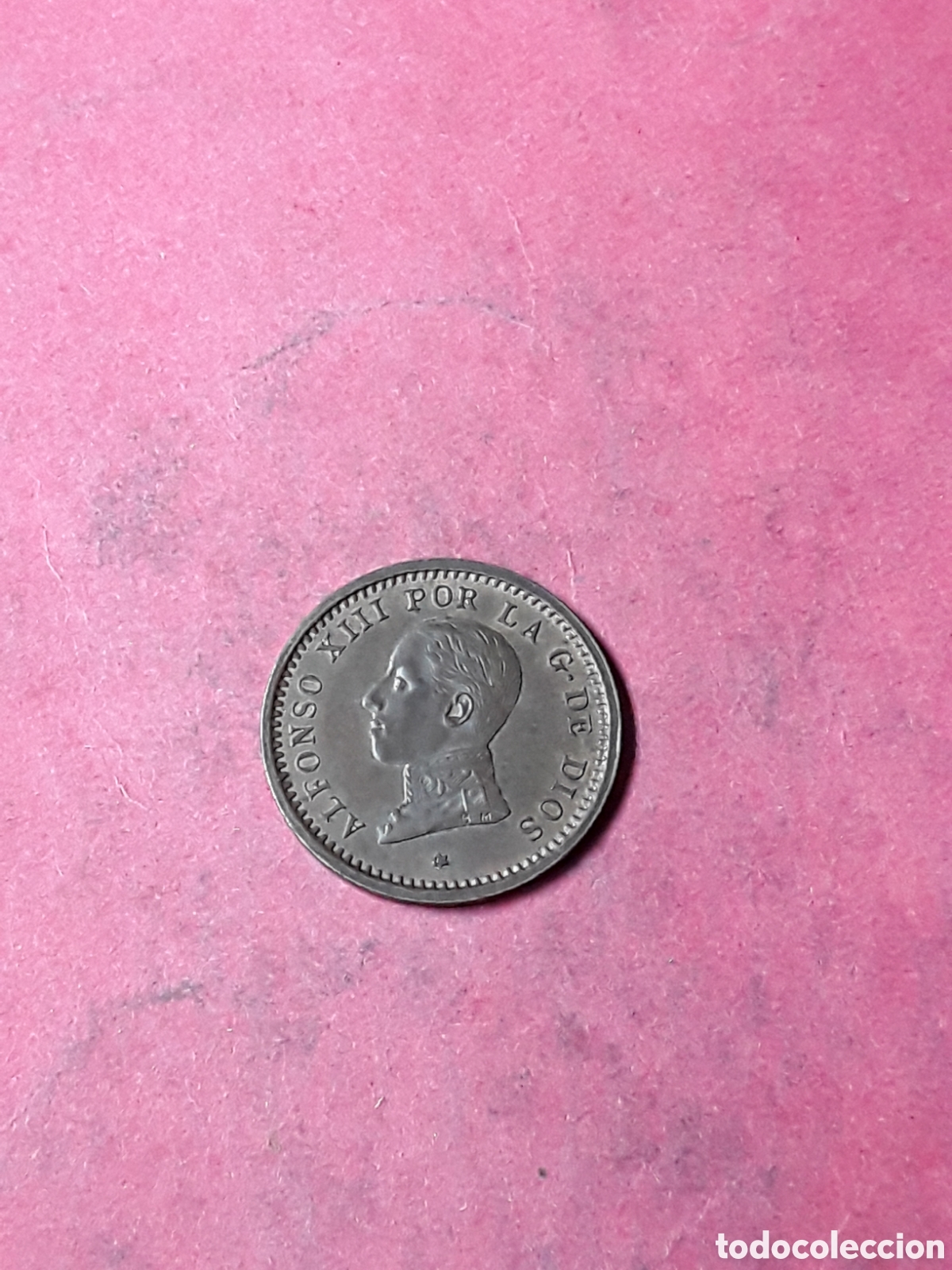 M&uuml;nzen von Spanien: 2 CENTIMOS 1912 ALFONSO XIII. SIN CIRCULAR.