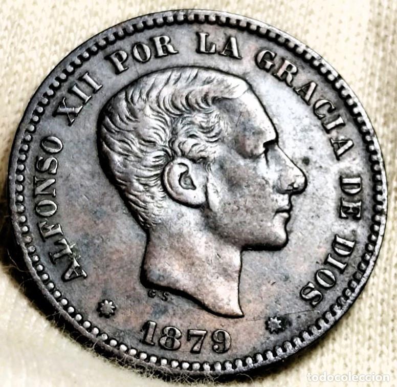 Monedas de Espa&ntilde;a: Espa&ntilde;a &ndash; Alfonso XII &ndash; 5 C&eacute;ntimos 1879 Barcelona &ndash; MBC + &ndash; Lote 2052