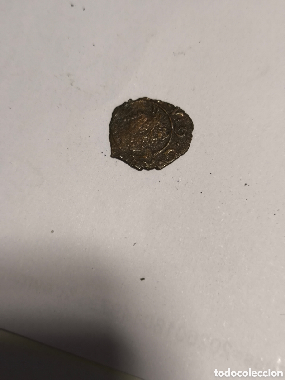 Monedas de Espa&ntilde;a: Dinero Felipe V Arag&oacute;n 1710