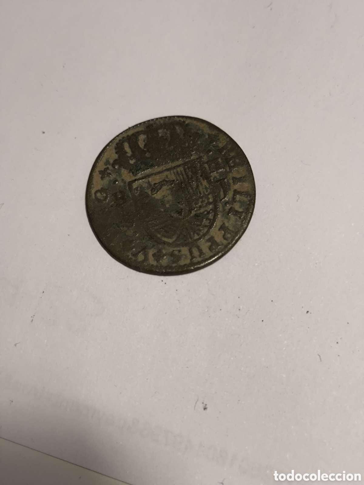 Monedas de Espa&ntilde;a: 1 Real Felipe V Falsa de &Eacute;poca