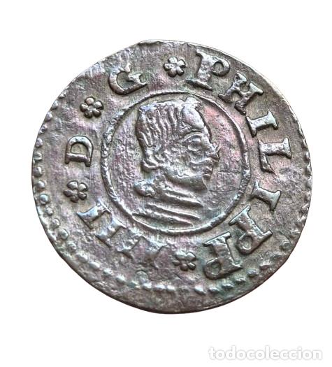 Monedas de Espa&ntilde;a: Felipe IV Sevilla R. Leyenda PHILIPP. 16 maravedis 1664