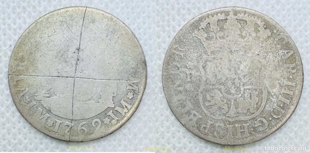 Monedas de Espa&ntilde;a: 5391 ESPA&Ntilde;A 1762 CARLOS III 1762 - 2 REALES - 1762