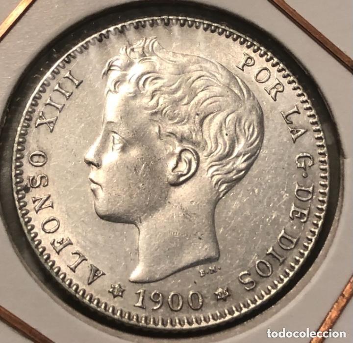 Monete da Spagna: 1 PESETA 1900*00 PRECIOSA SC-