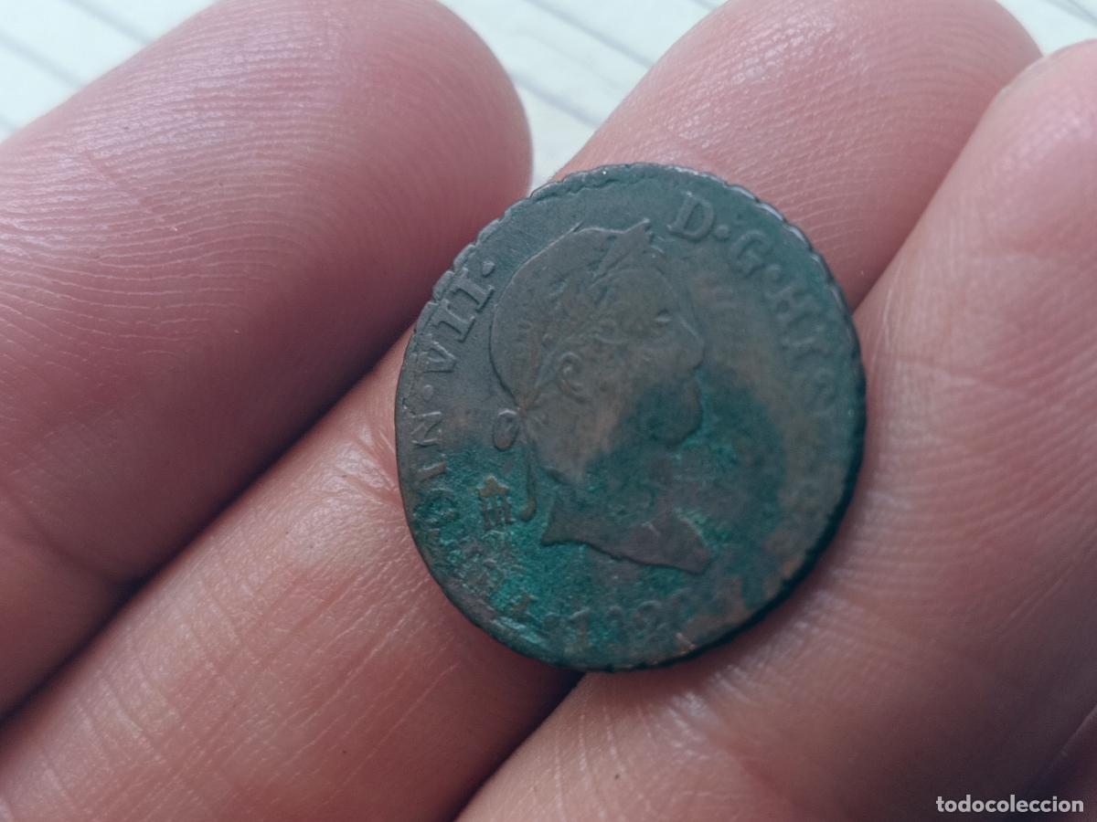 Monedas de Espa&ntilde;a: 2 maravedis de 1820 Fernando VII - Foto 1