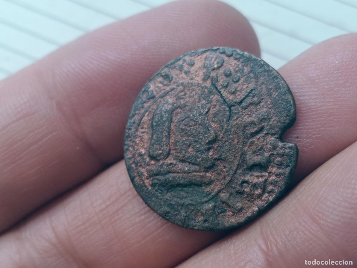 Monedas de Espa&ntilde;a: 16 maravedis de 1664 Felipe IV