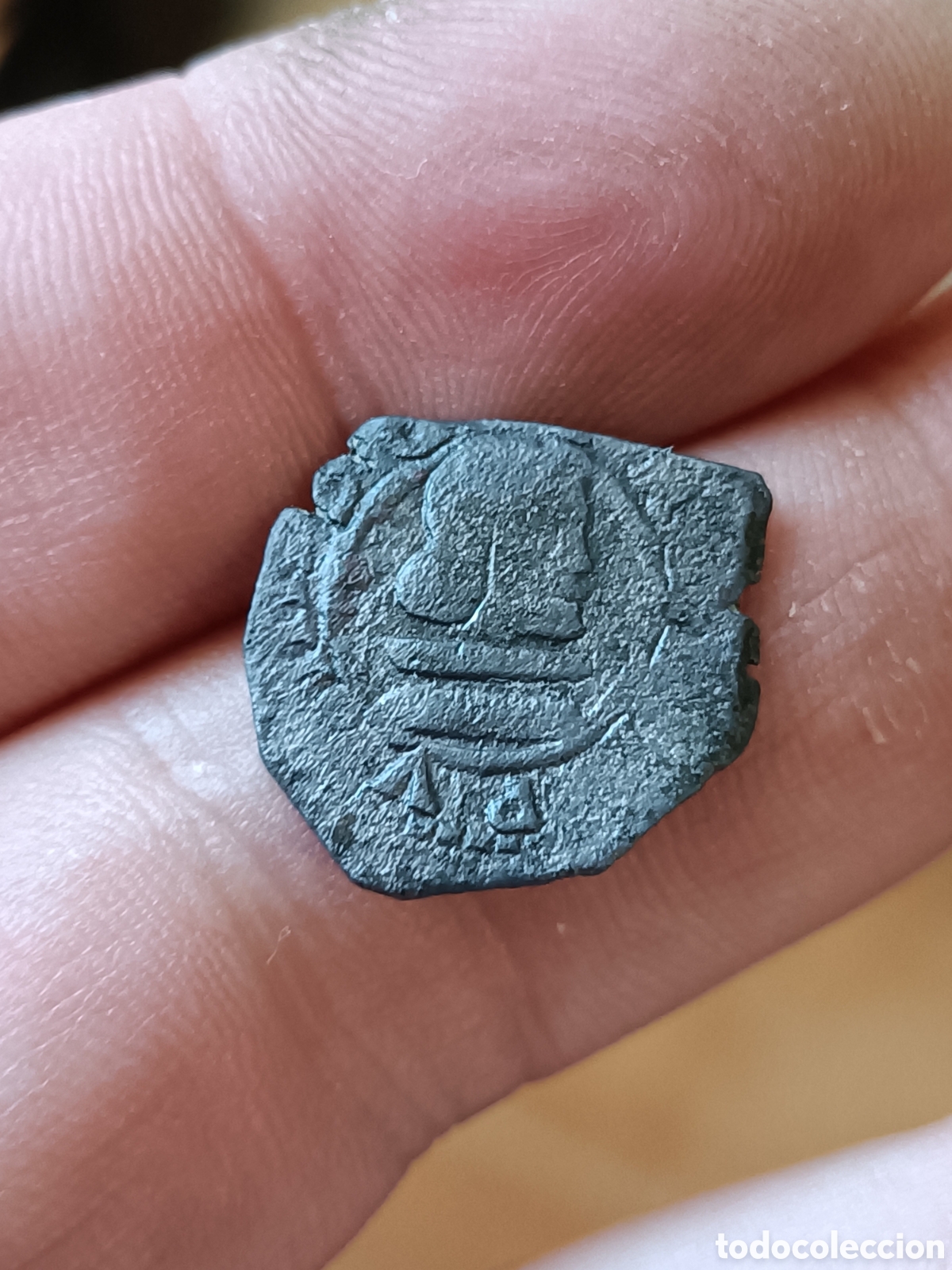 Monedas de Espa&ntilde;a: 8 Maraved&iacute;s Felipe IV 1661 Cuenca a Martillo