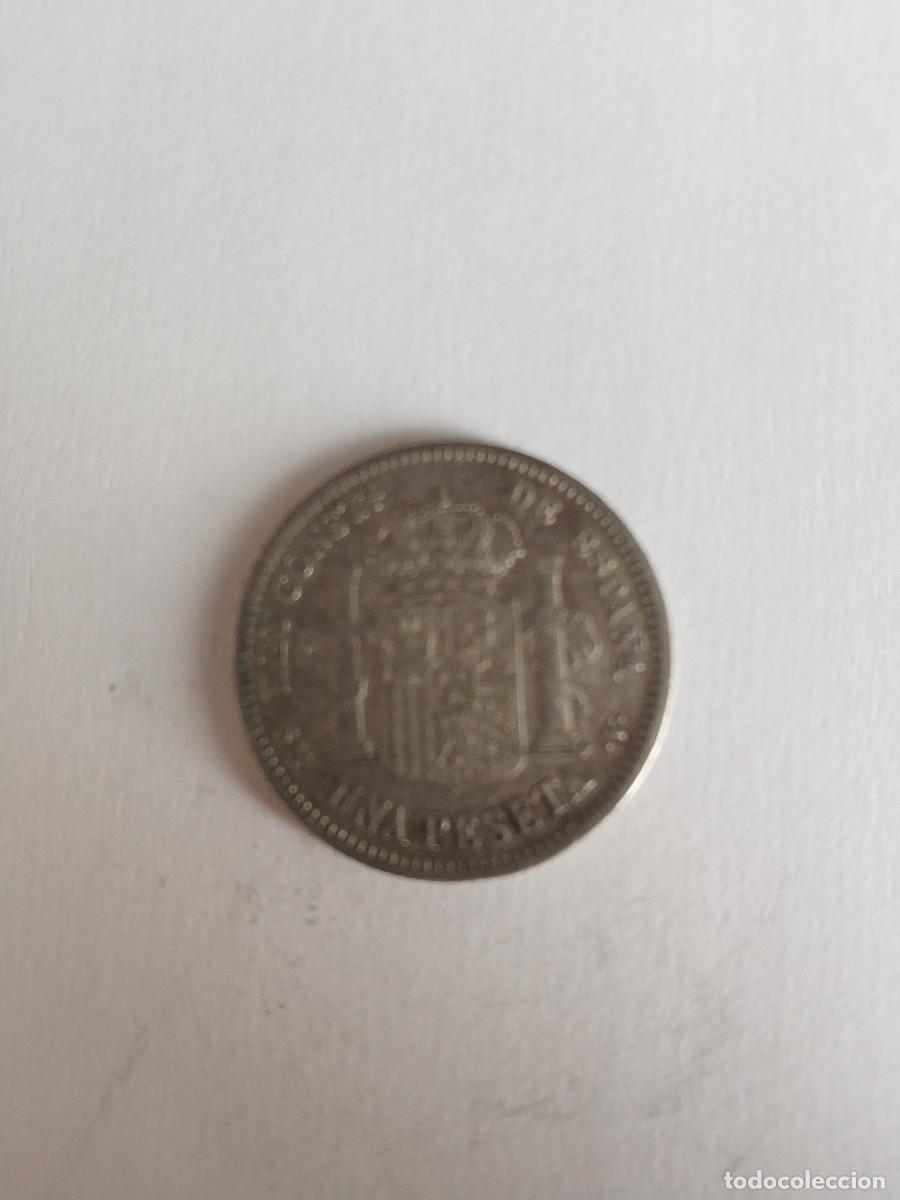 Monnaies d'Espagne: UNA PESETA PLATA ALFONSO XIII 1904