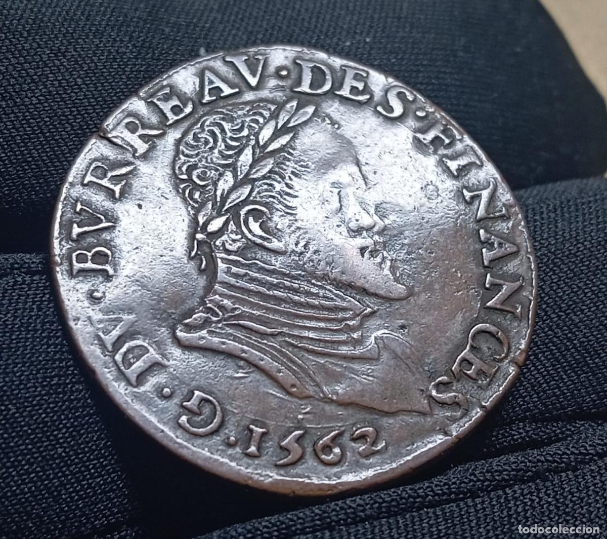 Monedas de Espa&ntilde;a: Felipe II 1562 la Adoraci&oacute;n de los Reyes Magos Pa&iacute;ses Bajos espa&ntilde;oles Flandes