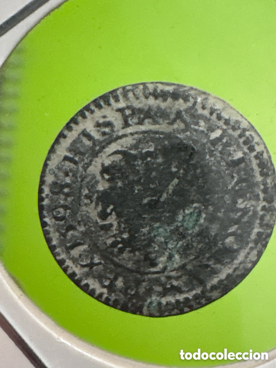 Monedas de Espa&ntilde;a: Moneda Felipe III 1598 con resello Felipe IIII