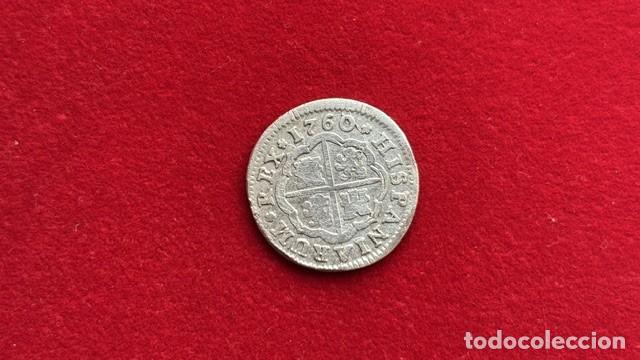Monedas de Espa&ntilde;a: Carlos III, 1 real Madrid JP 1760, AC 379