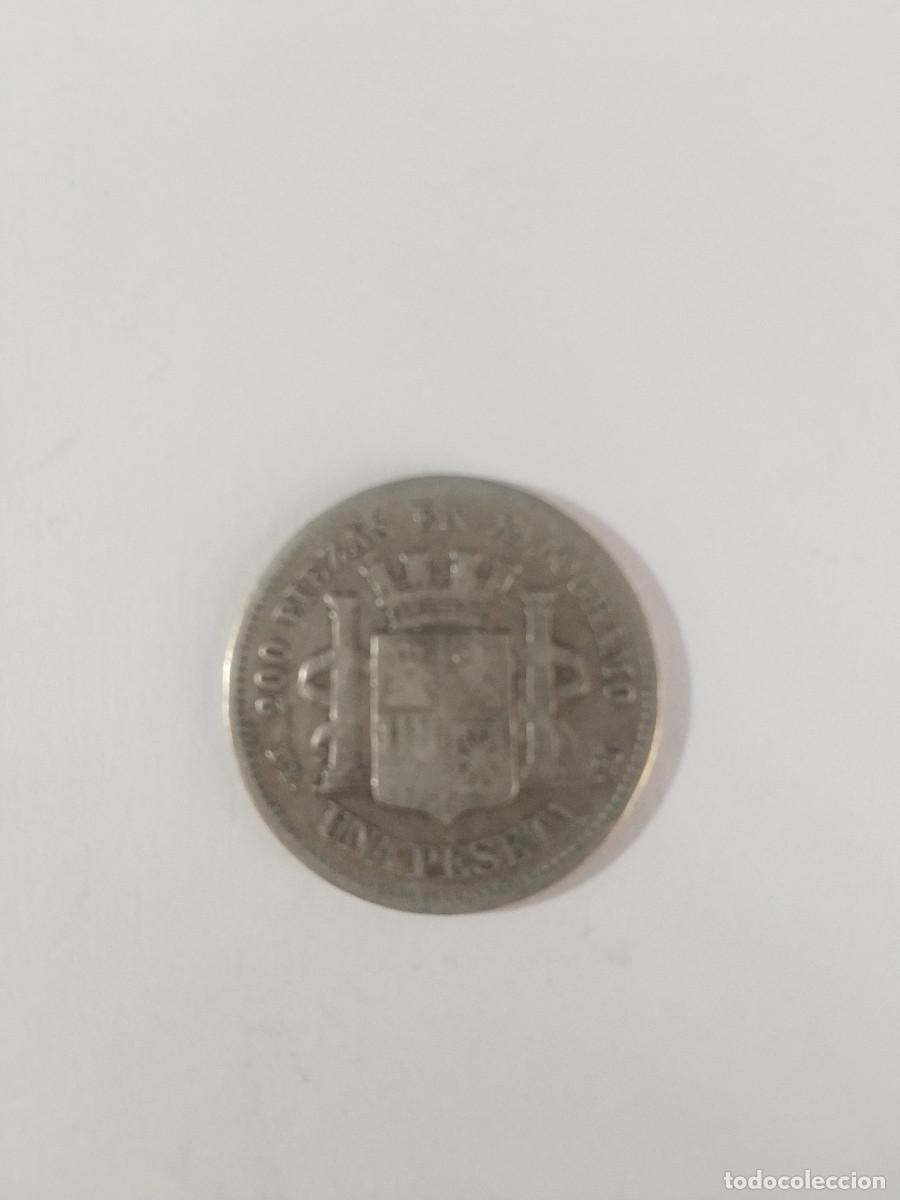 Monedas de Espa&ntilde;a: 1 PESETA PLATA 1870 .