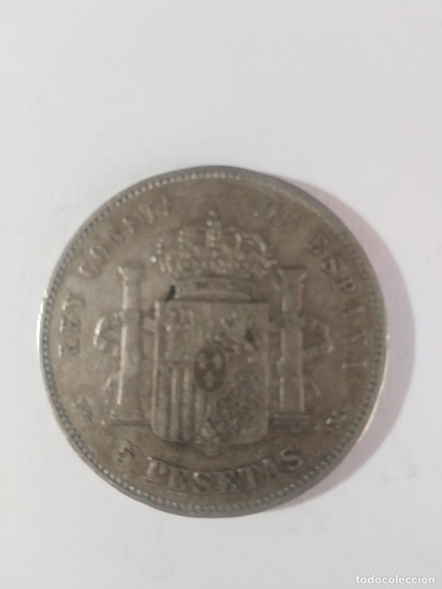 Monedas de Espa&ntilde;a: 5 PESETAS PLATA ALFONSO XIII 1892