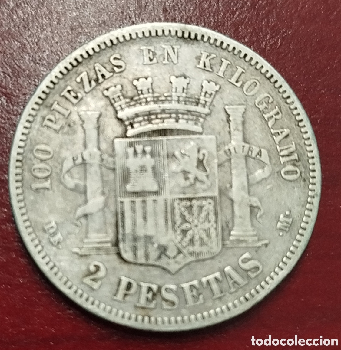 Monedas de Espa&ntilde;a: Espa&ntilde;a 2 pesetas 1970 *74 MBC
