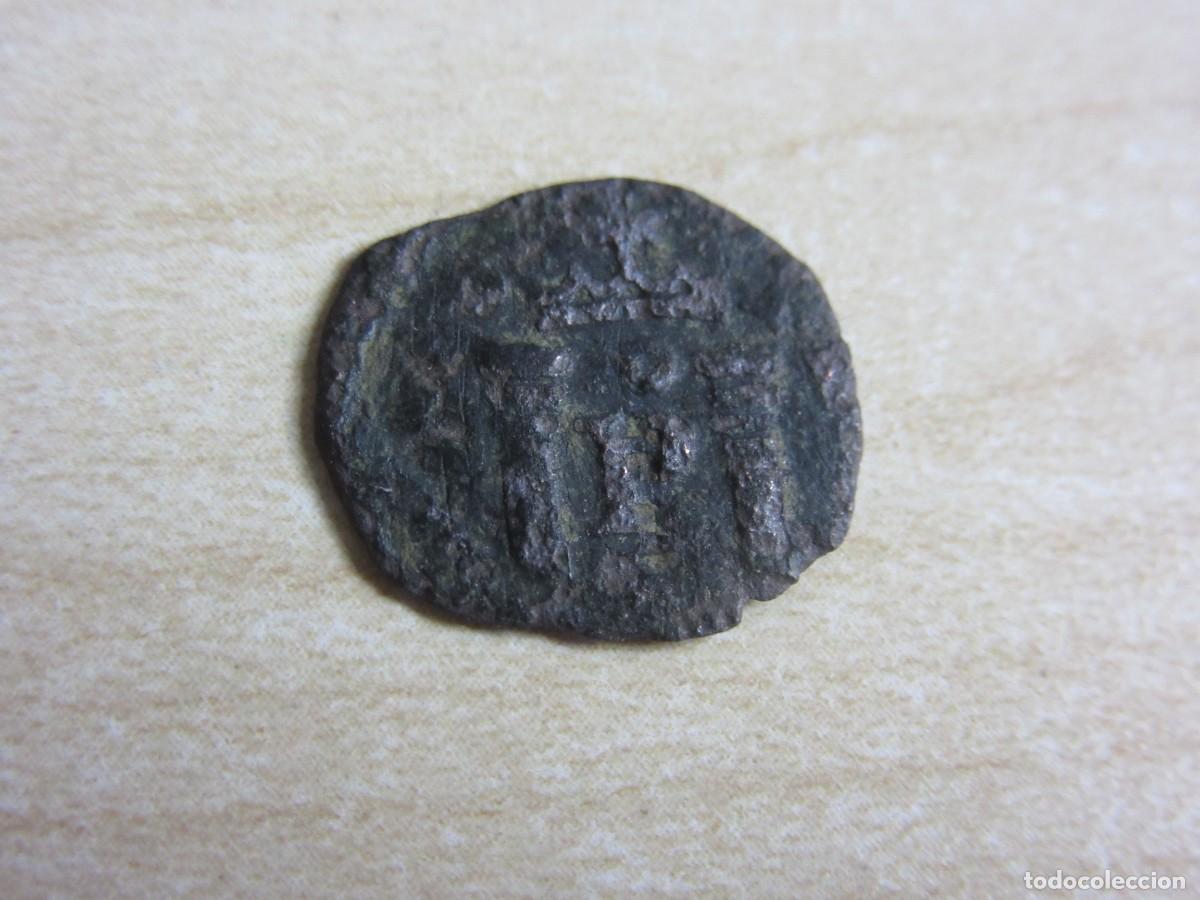 Monedas de Espa&ntilde;a: Cornado de Felipe II (1556-1596) emitido en Pamplona