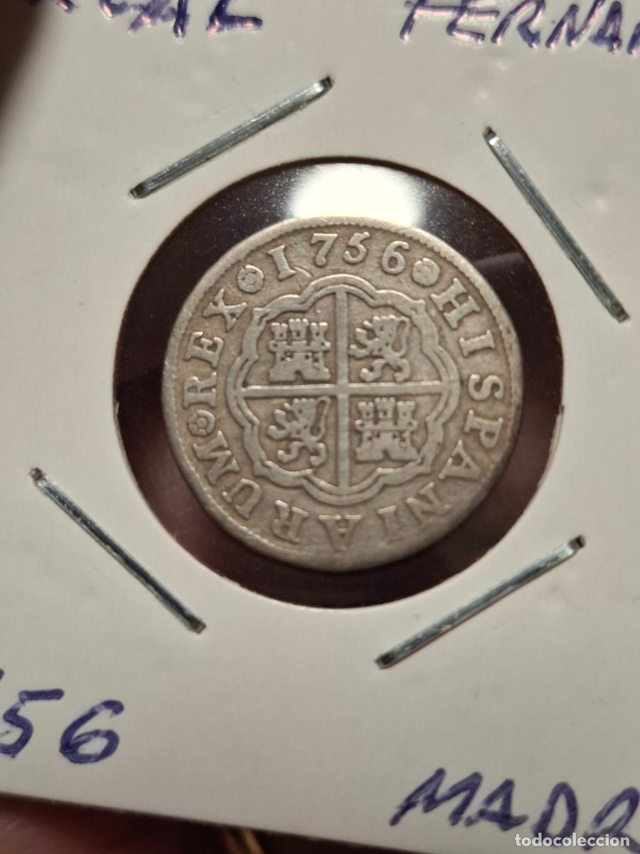 Monedas de Espa&ntilde;a: MONEDA DE 1 REAL DE FERNANDO VI DE 1756 DE MADRID