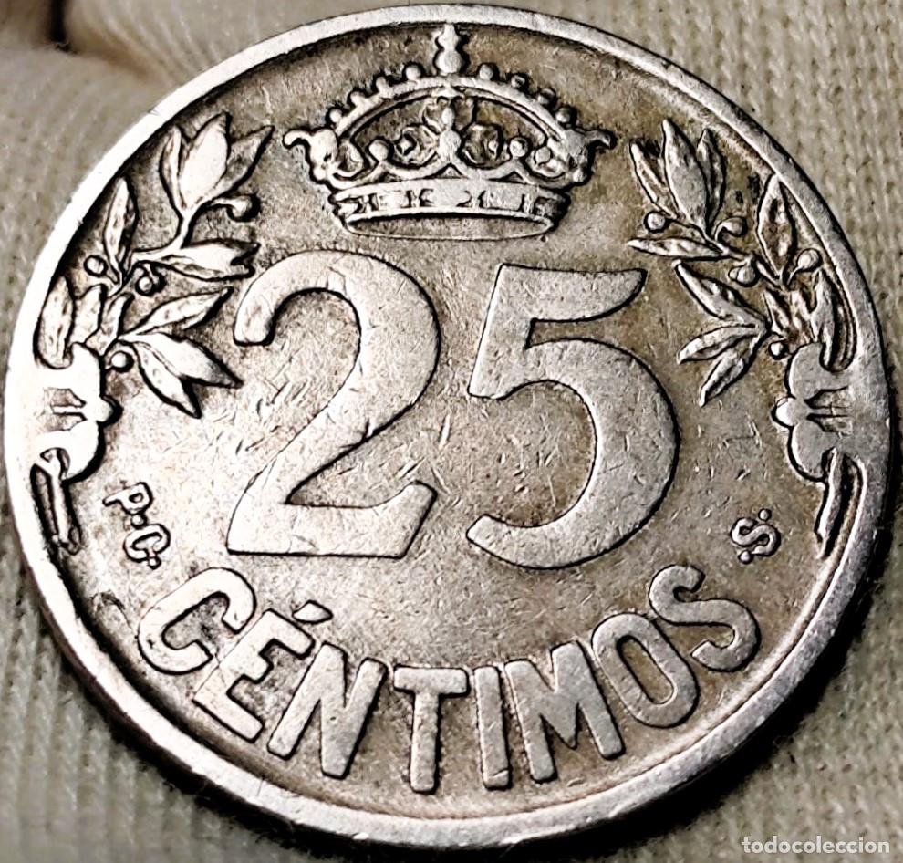 Monedas de Espa&ntilde;a: Moneda de 25 C&eacute;ntimos. Espa&ntilde;a. Periodo: Final de Alfonso XIII / Gobierno Provisional. Lote 2223