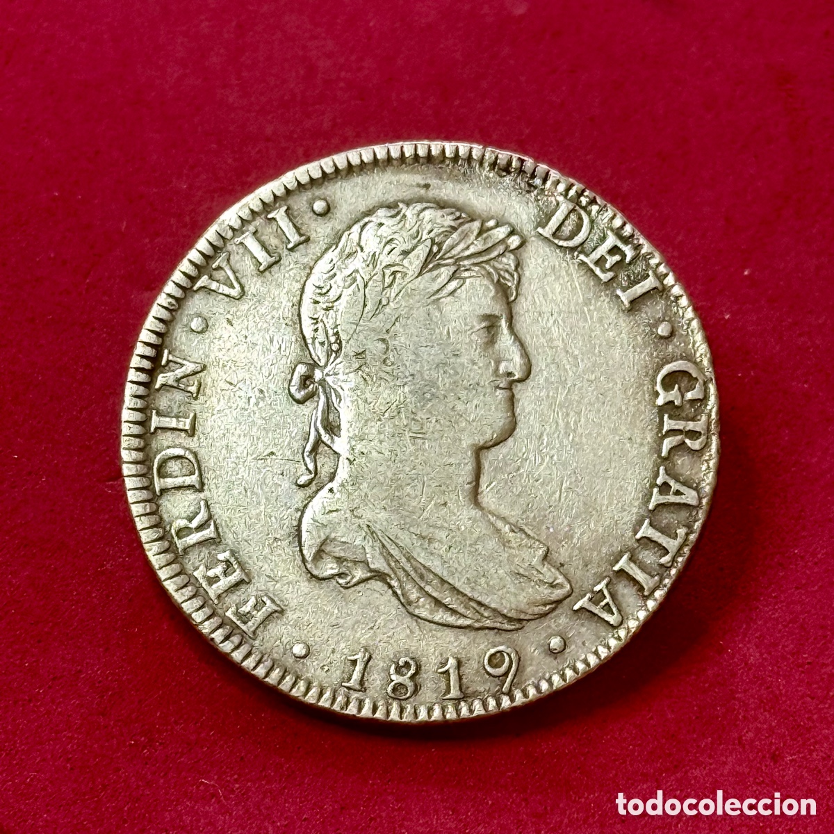 Monedas de Espa&ntilde;a: FERNANDO VII - 8 Reales - M&eacute;xico 1819 - JJ