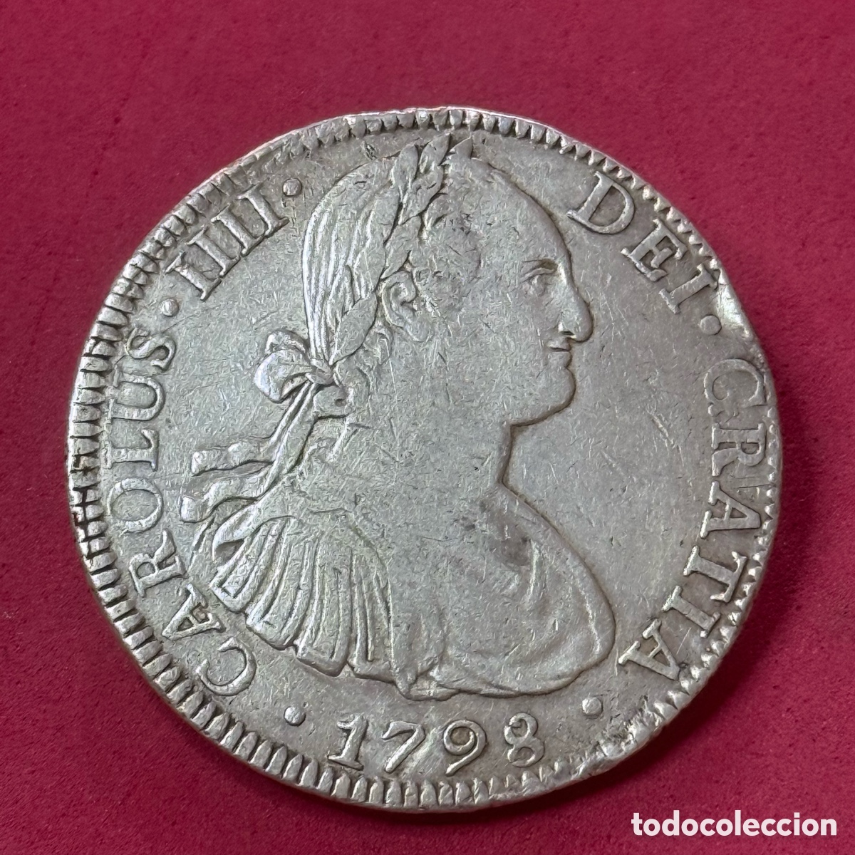 Monedas de Espa&ntilde;a: CARLOS IV - 8 Reales - M&eacute;xico 1798 - FM
