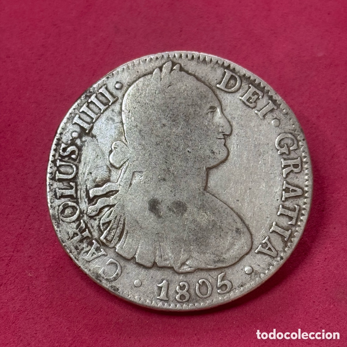 Monedas de Espa&ntilde;a: CARLOS IV - 8 Reales - M&eacute;xico 1805 - TH