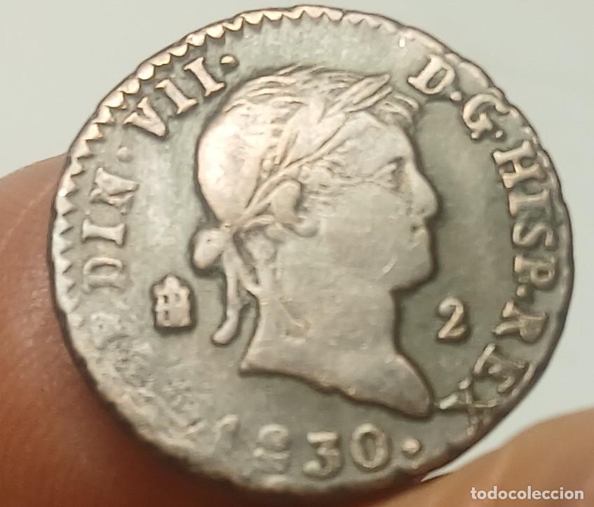 Monedas de Espa&ntilde;a: FERNANDO VII 2 MARAVEDIS 1830 DE SEGOVIA, ENV&Iacute;O ORDINARIO 1.50 &euro;. CERTIFICADO 5,50