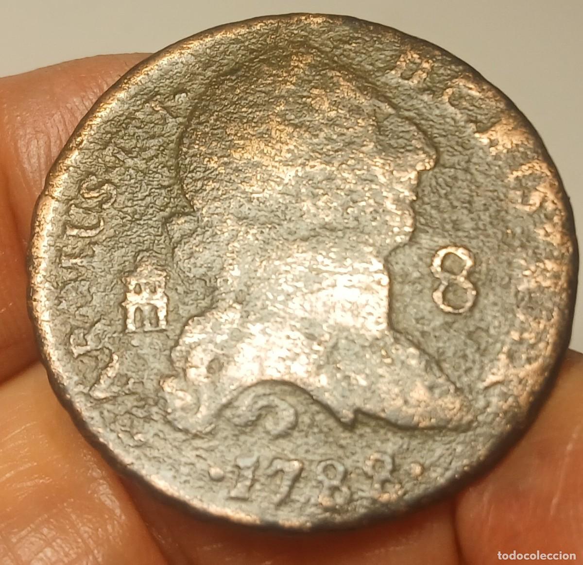 Monedas de Espa&ntilde;a: CARLOS III 8 MARAVEDIS 1788. ENV&Iacute;O ORDINARIO 1,50 &euro;, CERTIFICADO 5,50