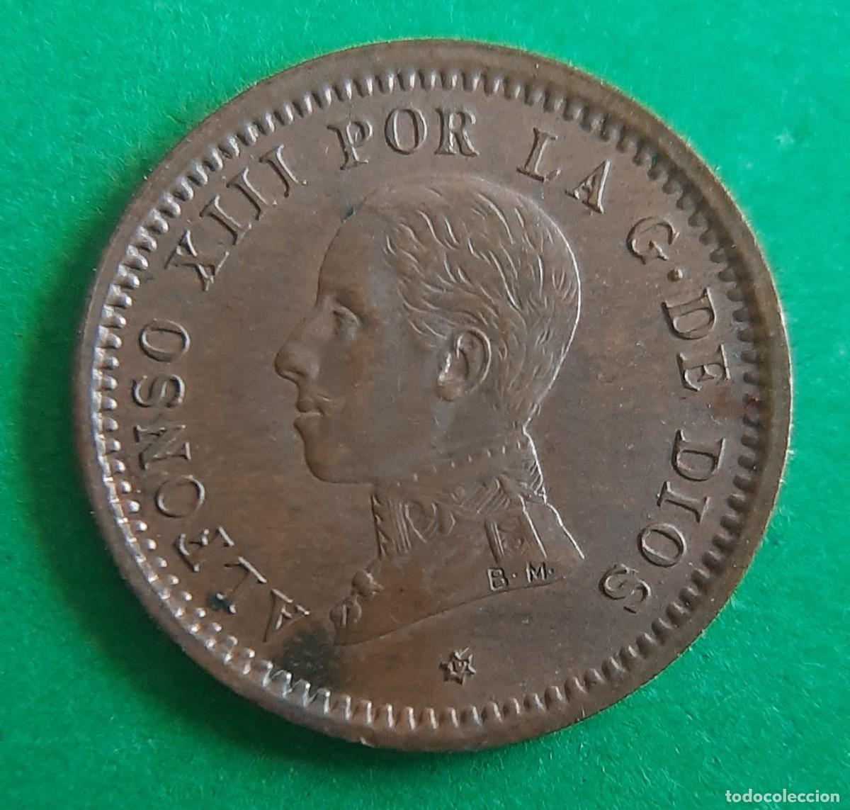 Monedas de Espa&ntilde;a: (ESPA&Ntilde;A)(1912*12 PC V) 2 C&Eacute;NTIMOS ALFONSO XIII