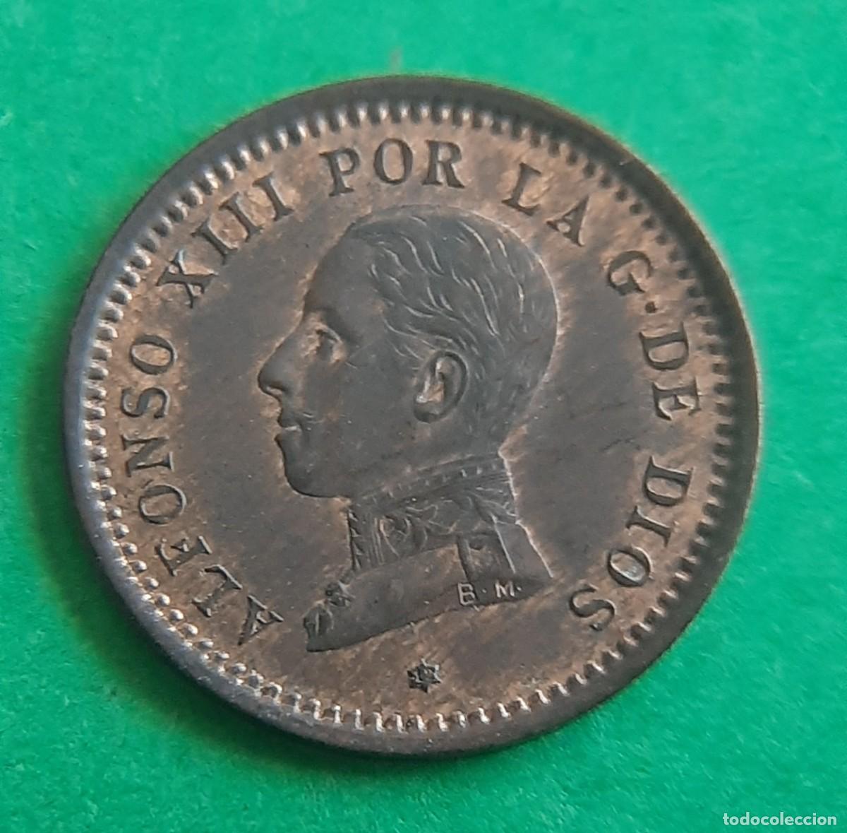 M&uuml;nzen von Spanien: (ESPA&Ntilde;A)(1912*12 PC V) 2 C&Eacute;NTIMOS ALFONSO XIII
