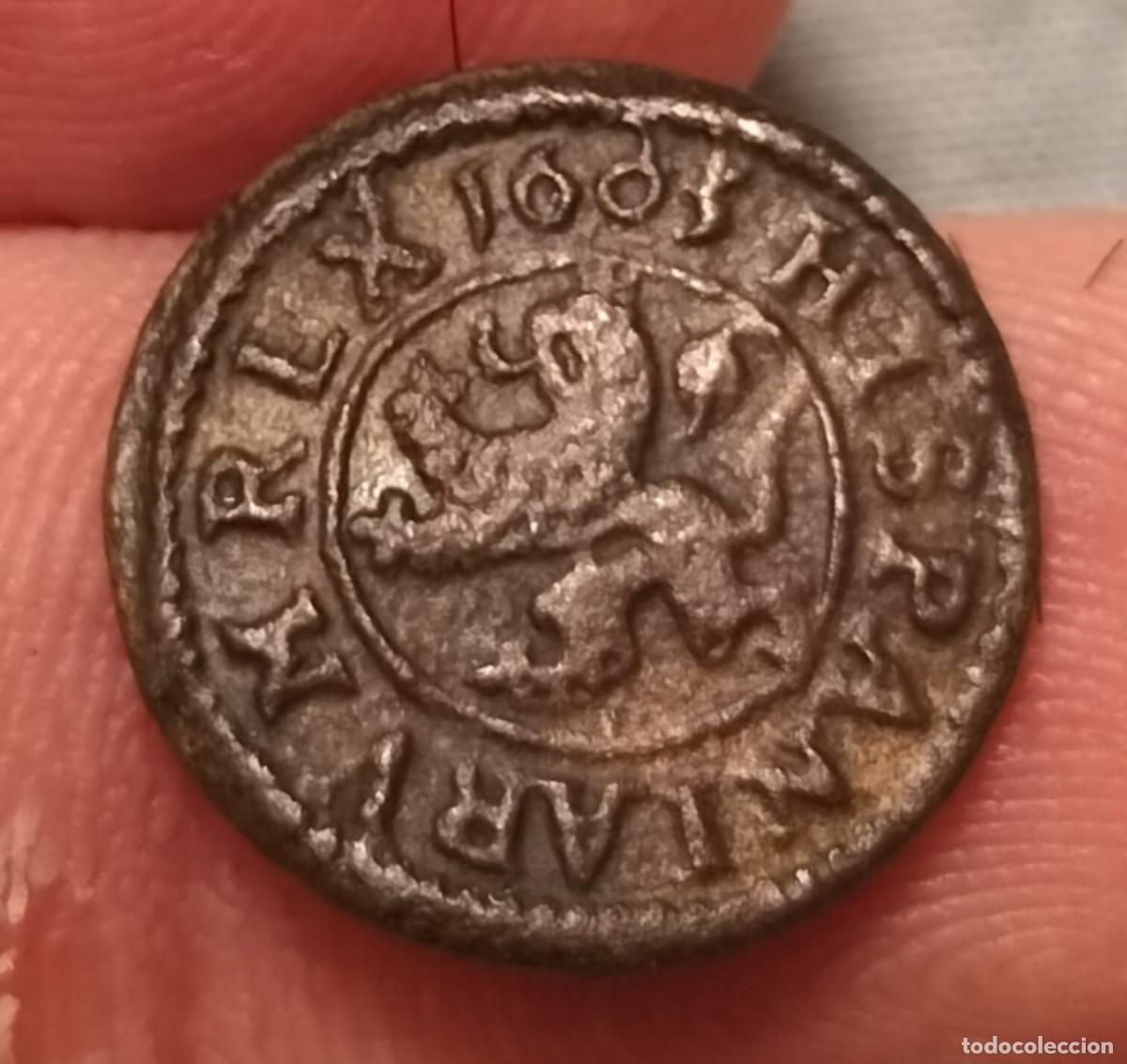 Monedas de Espa&ntilde;a: 2 maravedis Felipe III 1603 SEGOVIA