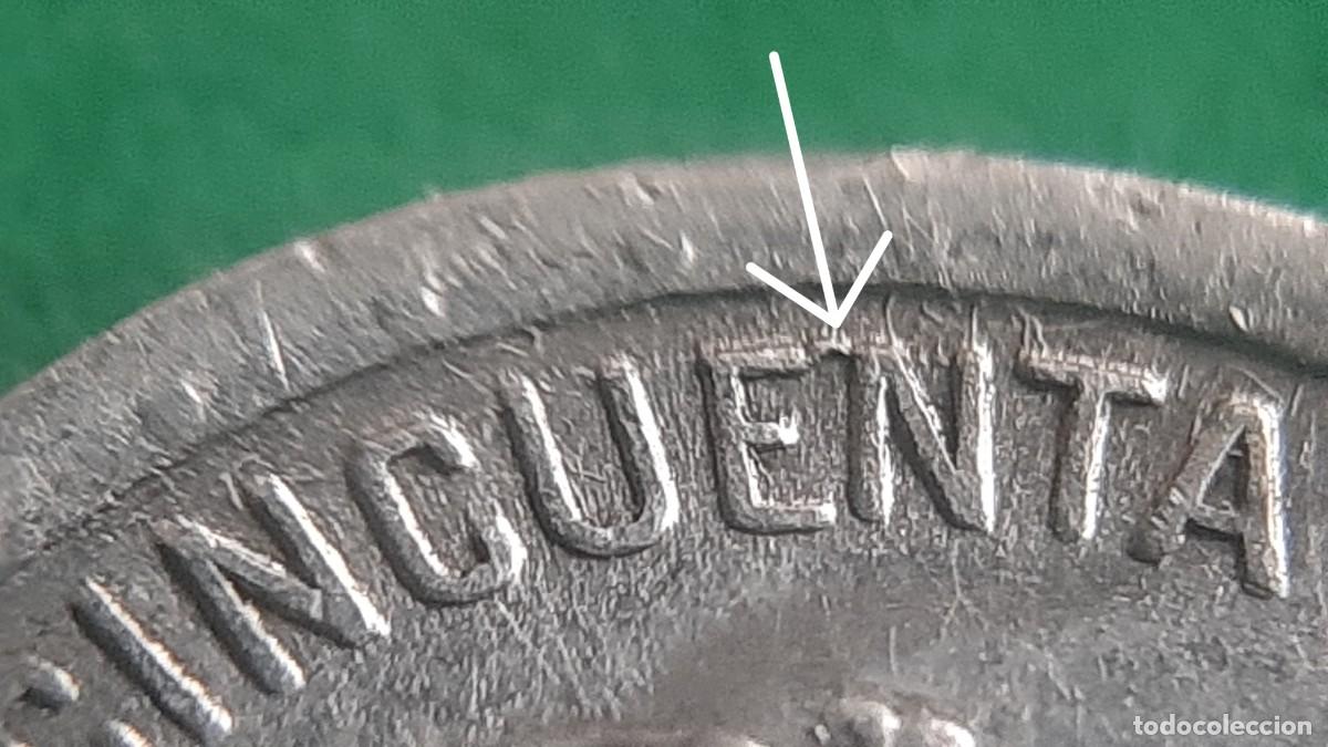 Monedas de Espa&ntilde;a: (ALFONSO XIII-ERROR)(PLATA)(1926 PC S) 50 C&Eacute;NTIMOS - Foto 5