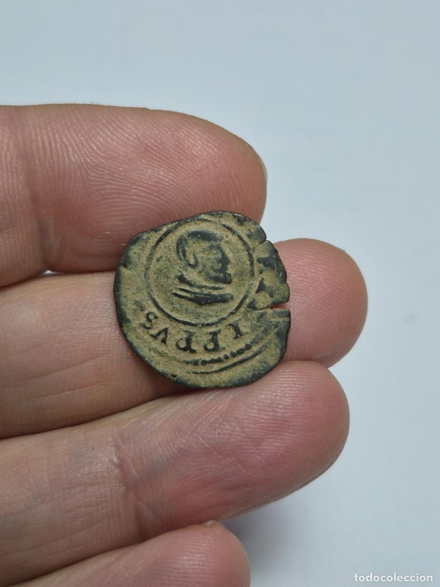 Monedas de Espa&ntilde;a: NT/ FELIPE IV 8 MARAVEDIES FALSA DE EPOCA SIN CECA (E901)