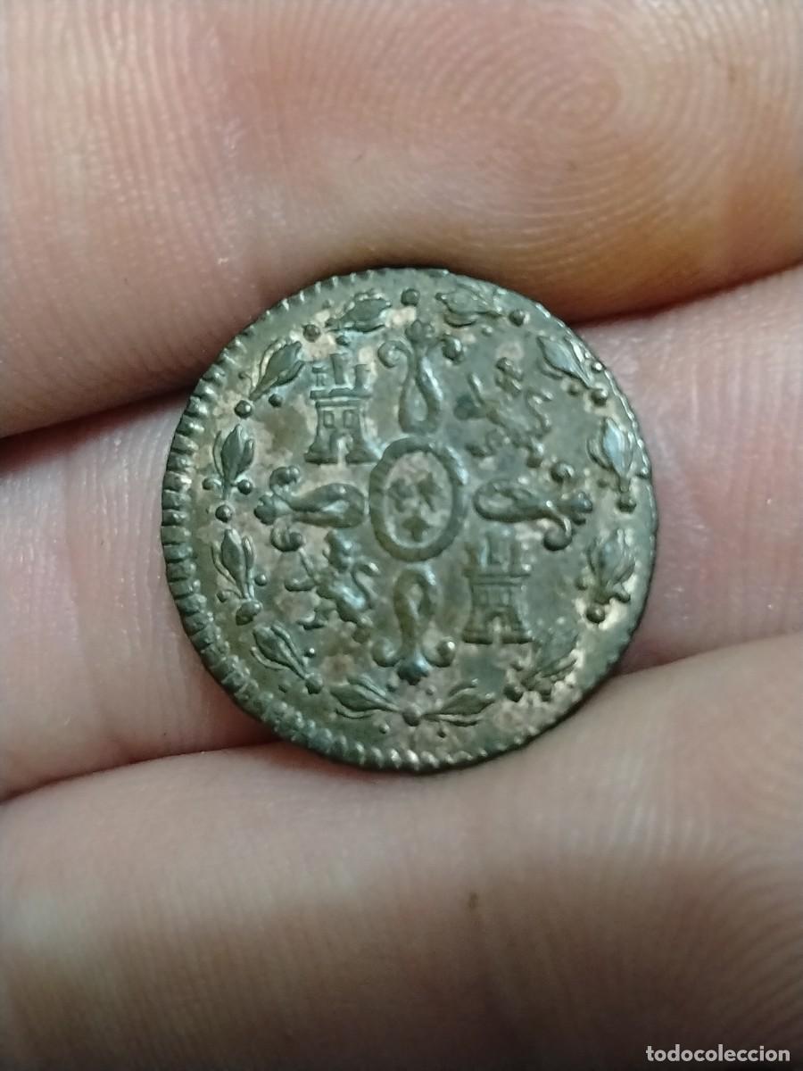 Monedas de Espa&ntilde;a: Fernando VII 2 maravedis 1833 Segovia EBC - Foto 3